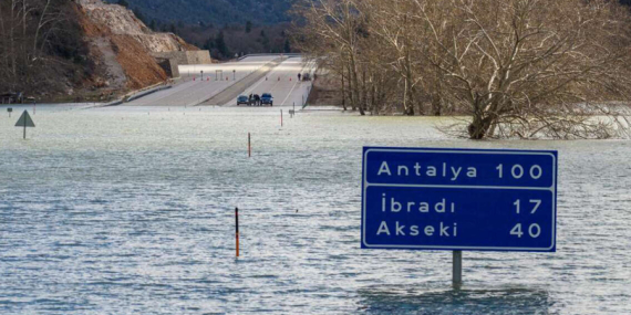 KGM, Antalya-Derebucak yolundaki göl iddialarına yanıtladı