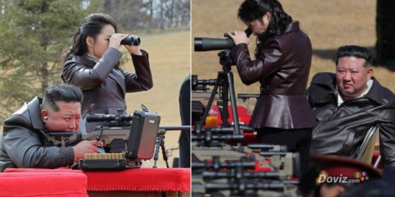 Kim Jong Un’dan üst düzey yetkililere nişancı tüfeği armağanı