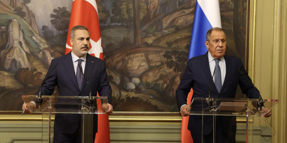 Bakan Fidan, Rus mevkidaşı Lavrov ile bir araya geldi