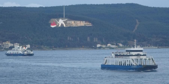 Gökçeada ve Bozcaada’ya feribot seferleri durduruldu