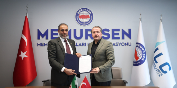 Memur-Sen ve Suriye İşçi Konfederasyonu Protokolü