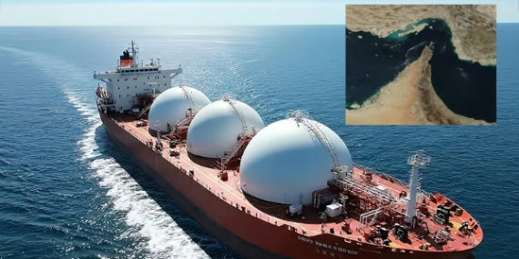 Hürmüz Boğazı’nda Savaş Sonrası İlk LNG Tankeri Geçişi