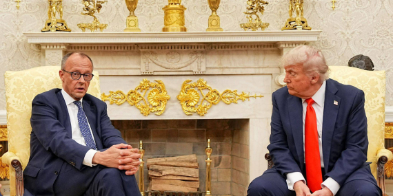Trump, Almanya Şansölyesi Merz’i Eleştirdi