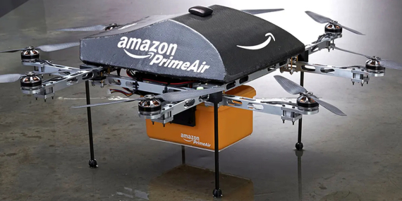 Amazon, İngiltere’de İlk Dron Teslimatını Gerçekleştirdi