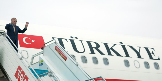Erdoğan, Astana’dan Türkistan’a Hareket Ediyor