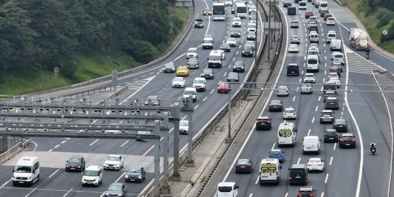 Kurban Bayramı tatili otoyol trafiğini artırdı