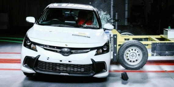Toyota Starlet çarpışma testlerinde başarısız oldu