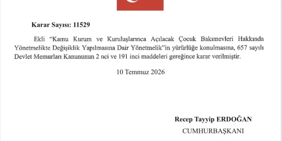 Kamuda Esnek Kreş Dönemi Nöbet Sistemine Uygun Başlıyor