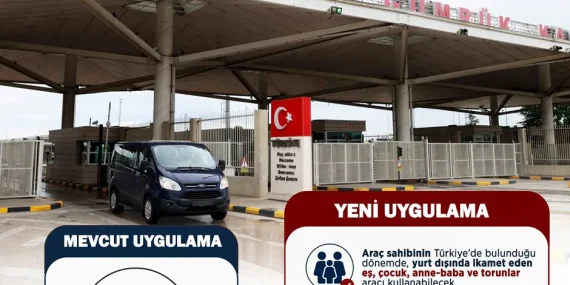 Yabancı Plakalı Araçlar İçin Yeni Dönem Başladı