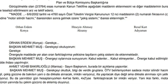 Otomobil Vergilendirmesinde Çekiş Sistemi Dönemi Başlıyor