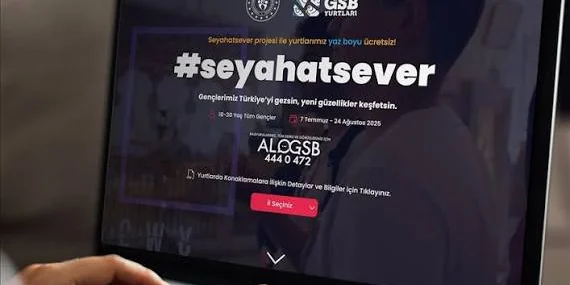 Bakan Bak: Gençler için Seyahatsever başvuruları başladı